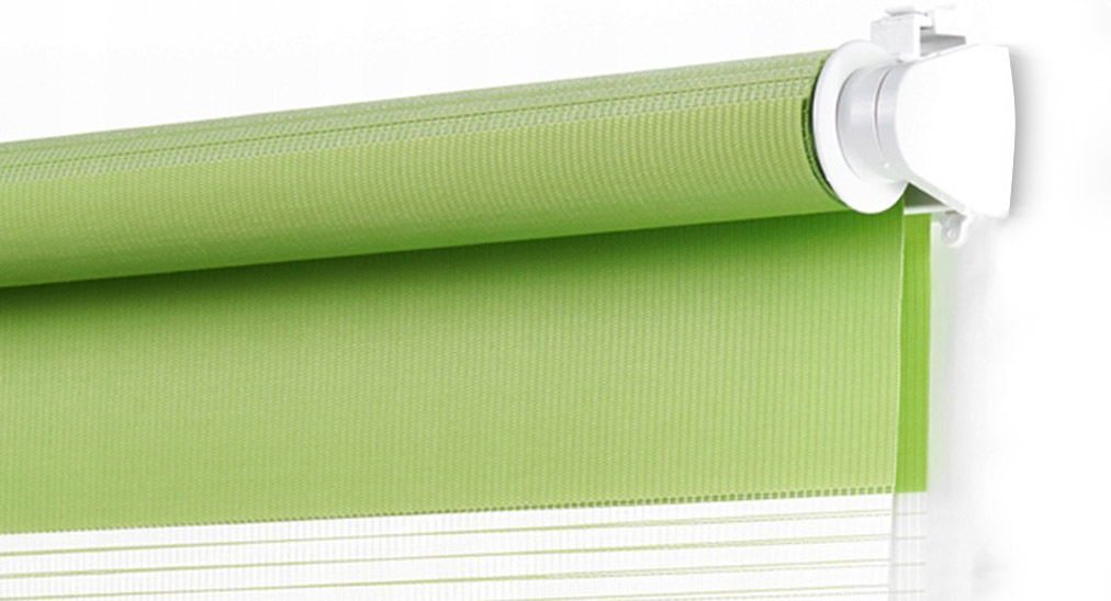 Рулонные шторы День-ночь крепление на раму