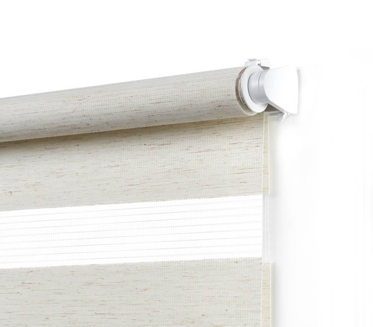 Рулонные шторы День-ночь крепление на стену